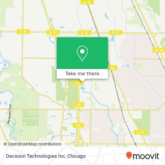 Decision Technologies Inc map