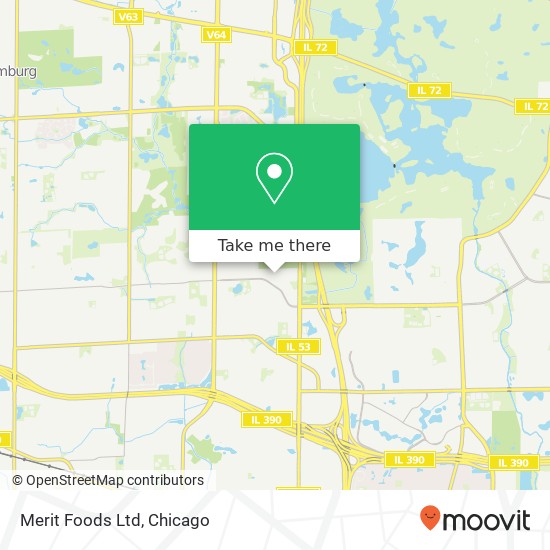 Merit Foods Ltd map