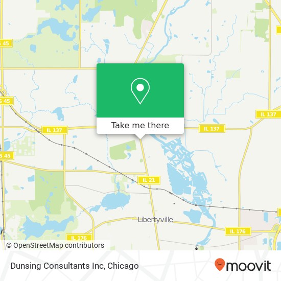 Mapa de Dunsing Consultants Inc