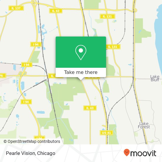 Pearle Vision map