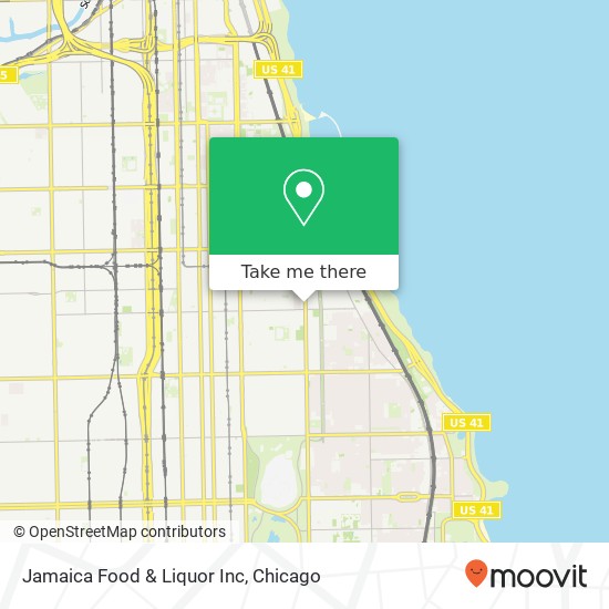 Jamaica Food & Liquor Inc map