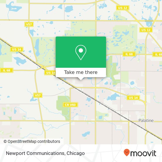 Mapa de Newport Communications