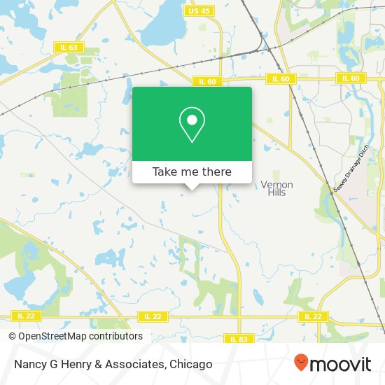 Nancy G Henry & Associates map