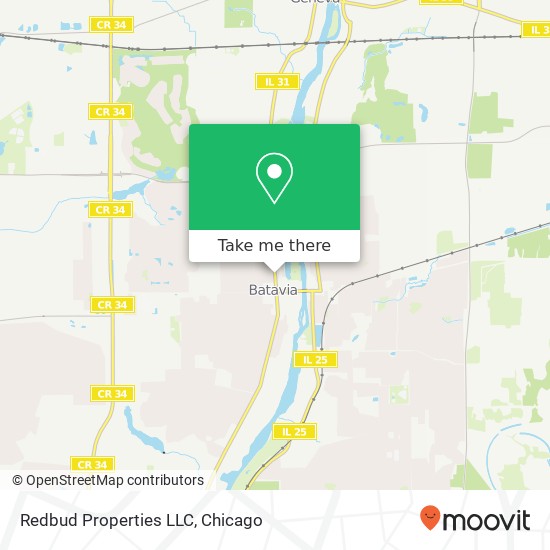 Mapa de Redbud Properties LLC