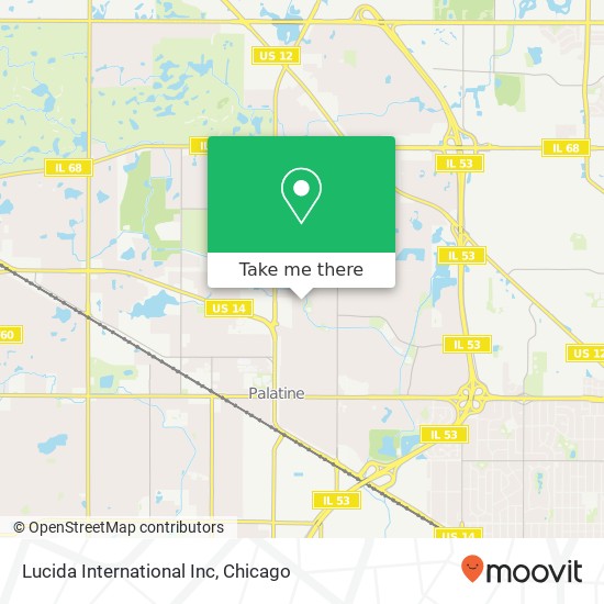 Lucida International Inc map