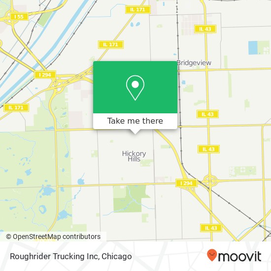 Roughrider Trucking Inc map