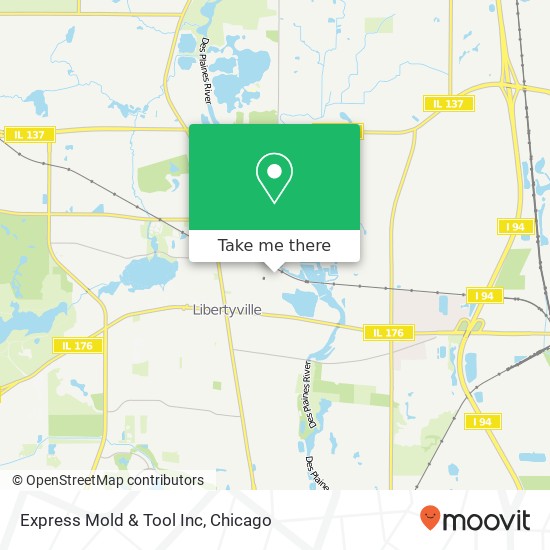 Express Mold & Tool Inc map