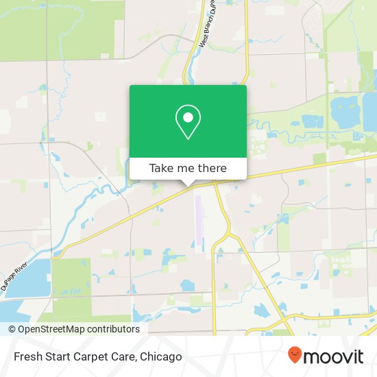 Fresh Start Carpet Care map