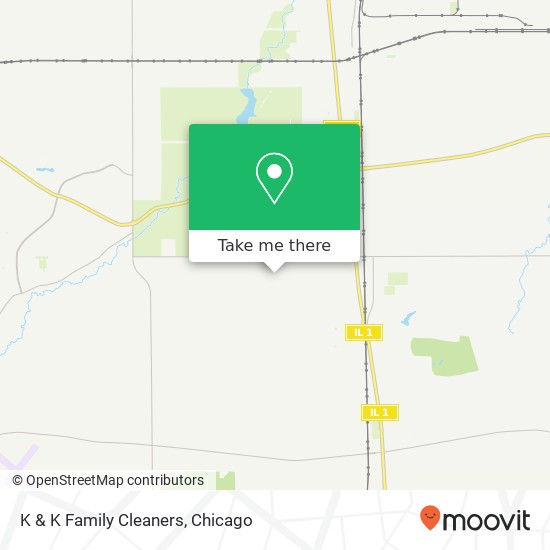 K & K Family Cleaners map