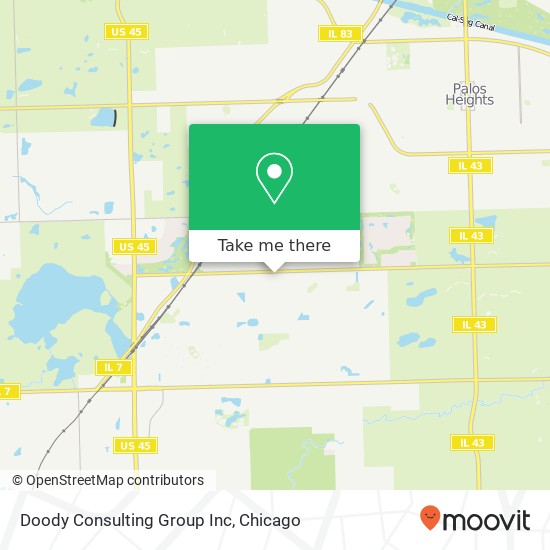 Mapa de Doody Consulting Group Inc