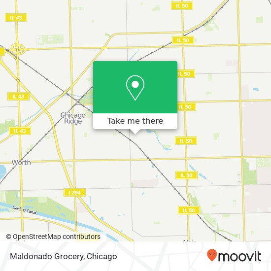 Mapa de Maldonado Grocery