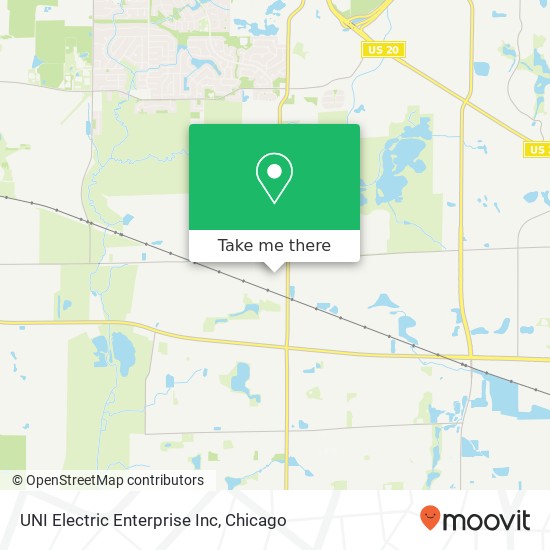 UNI Electric Enterprise Inc map