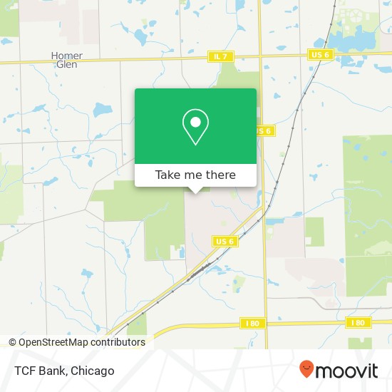 TCF Bank map