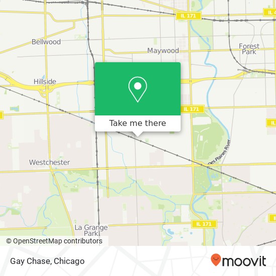Gay Chase map