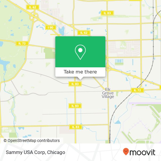 Sammy USA Corp map