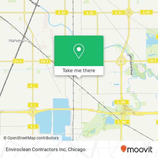 Enviroclean Contractors Inc map