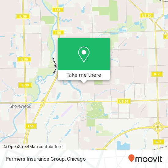 Farmers Insurance Group map