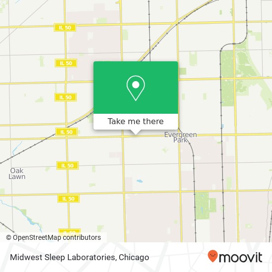 Midwest Sleep Laboratories map