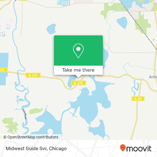 Midwest Guide Svc map