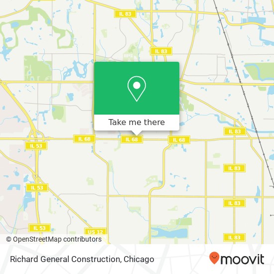 Richard General Construction map