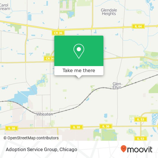 Adoption Service Group map