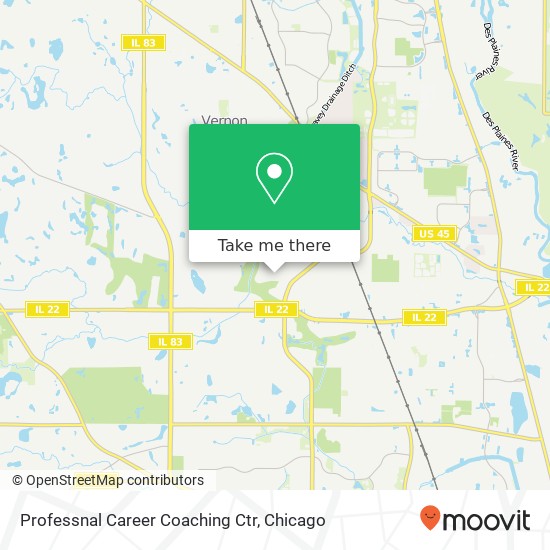 Mapa de Professnal Career Coaching Ctr