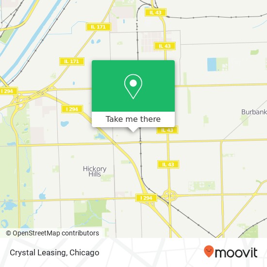 Crystal Leasing map