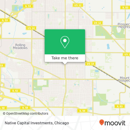 Native Capital Investments map