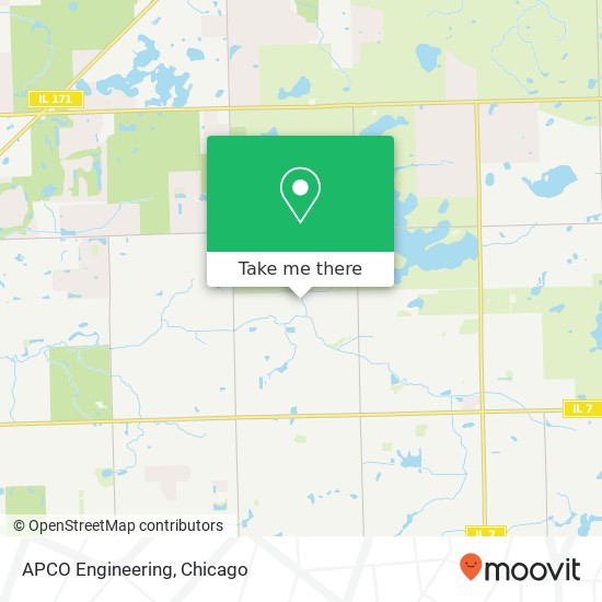 APCO Engineering map