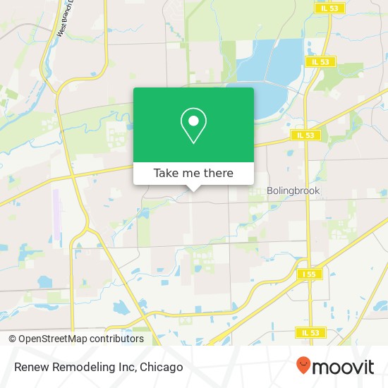 Renew Remodeling Inc map