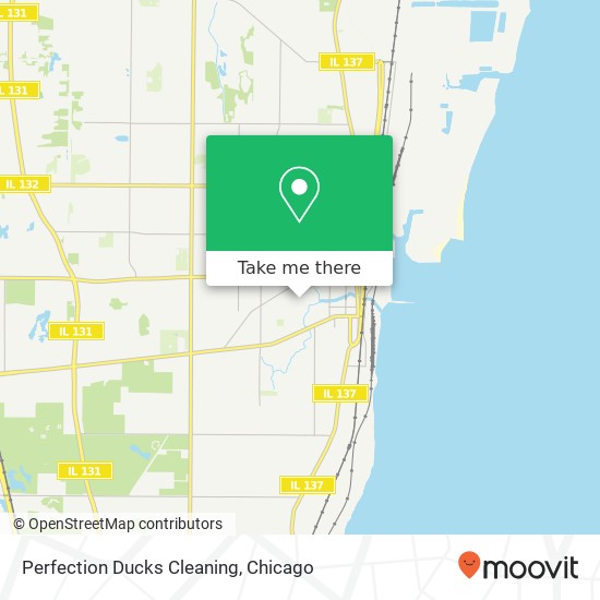 Perfection Ducks Cleaning map