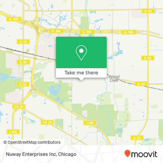 Nuway Enterprises Inc map