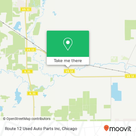 Route 12 Used Auto Parts Inc map