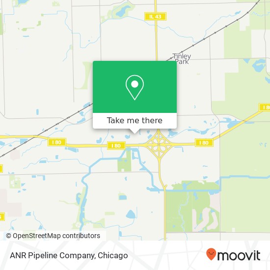 ANR Pipeline Company map