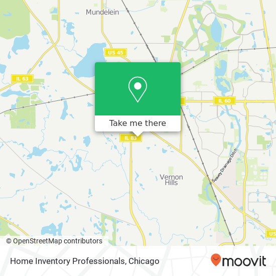 Home Inventory Professionals map