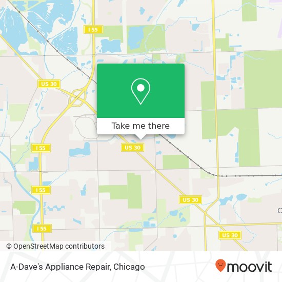 A-Dave's Appliance Repair map