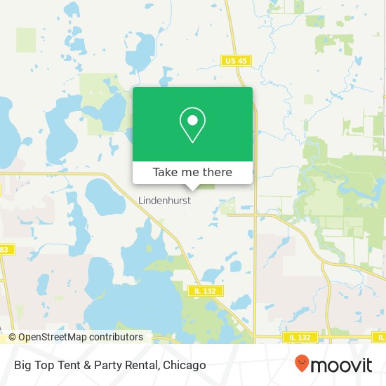 Big Top Tent & Party Rental map