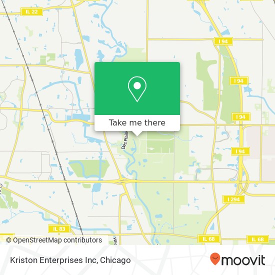 Kriston Enterprises Inc map