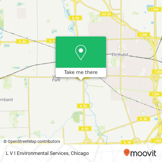 L V I Environmental Services map