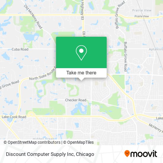 Discount Computer Supply Inc map