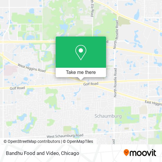 Mapa de Bandhu Food and Video