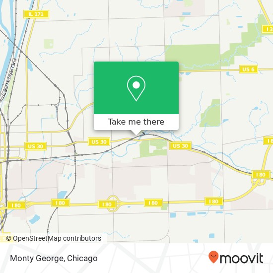 Mapa de Monty George
