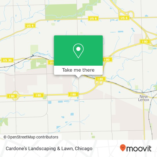 Cardone's Landscaping & Lawn map