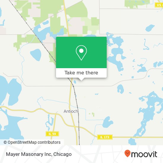 Mayer Masonary Inc map