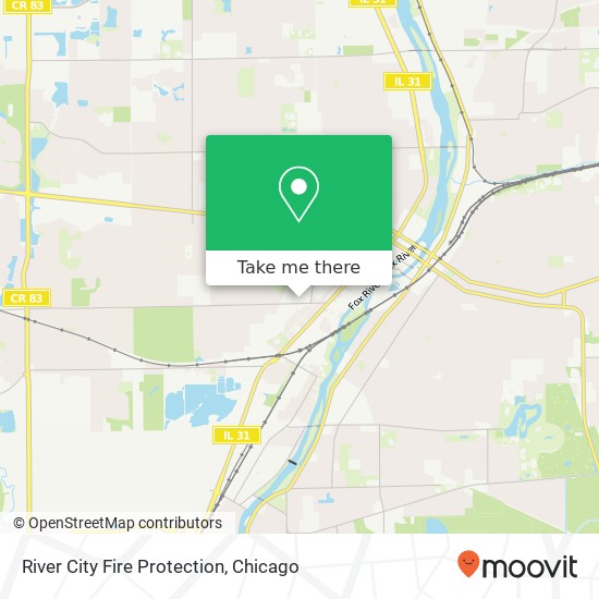 River City Fire Protection map