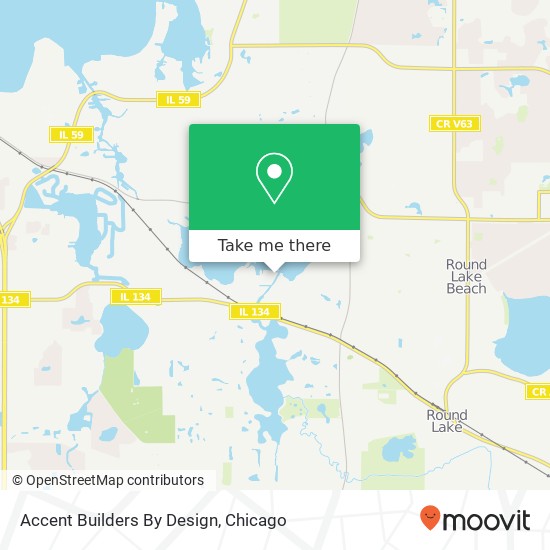 Mapa de Accent Builders By Design