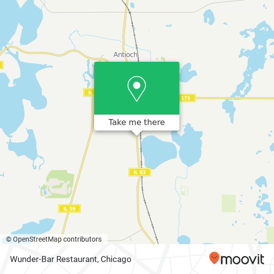 Wunder-Bar Restaurant map