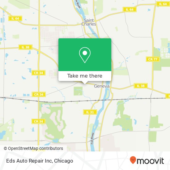 Eds Auto Repair Inc map