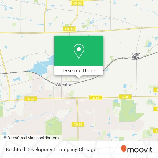 Bechtold Development Company map