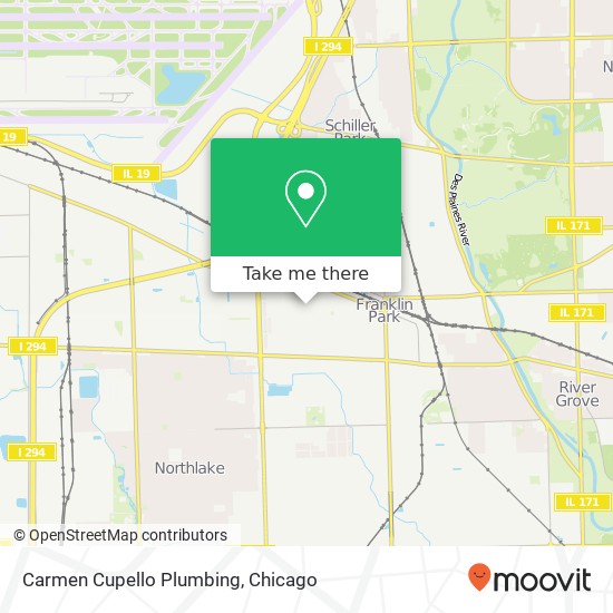 Carmen Cupello Plumbing map